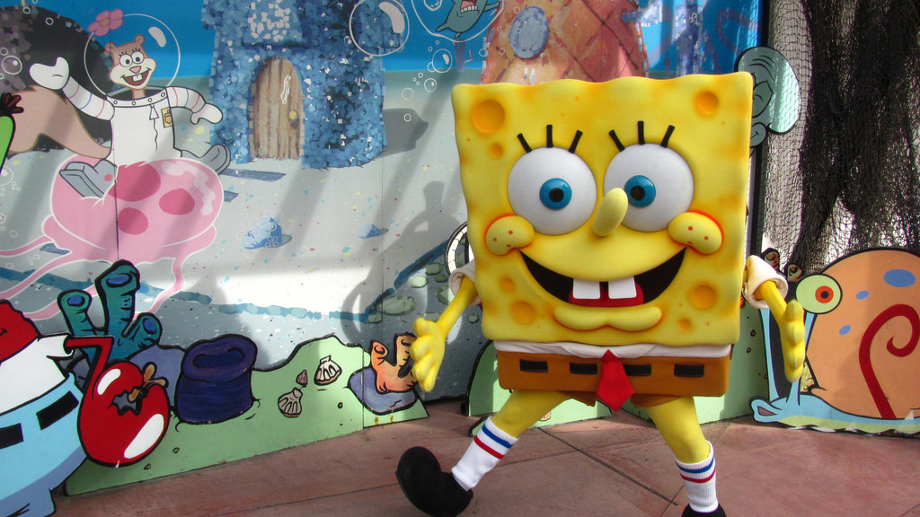 Stars show what SpongeBob SquarePants' 'Sweet Victory' would have looked  like during Super Bowl halftime show 