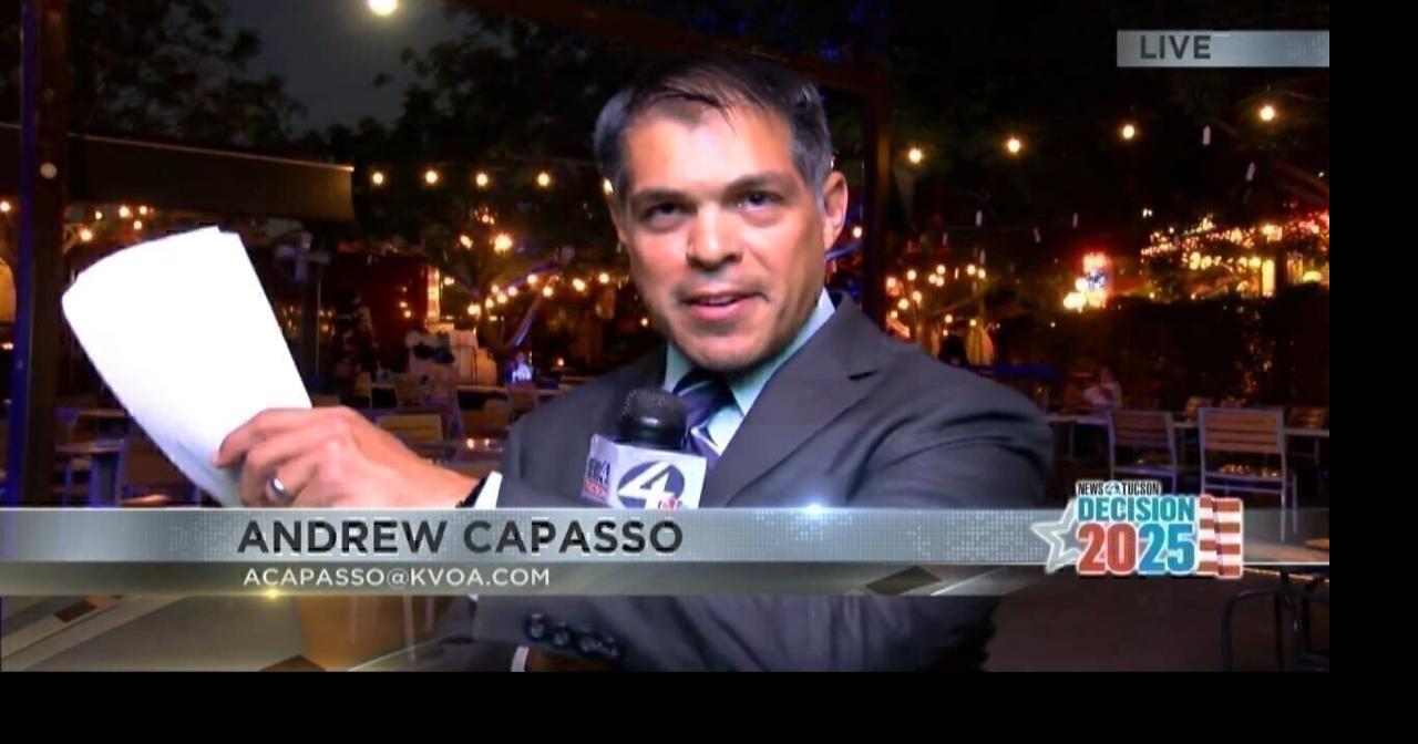 News 4 Tucson's Andrew Capasso is downtown covering Democratic ...