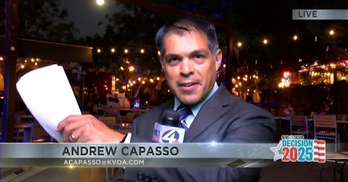 Andrew Capasso News 4 Tucson's Andrew Capasso is downtown covering Democratic ...