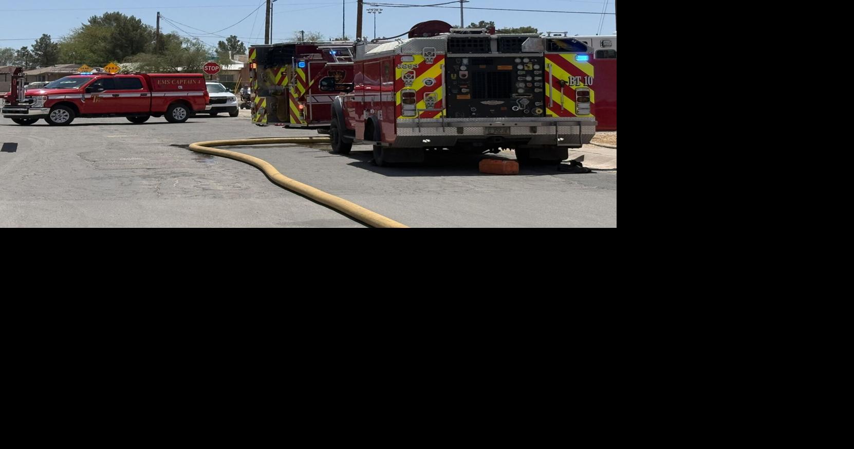 Tucson crews rescue dog from southside house fire | Local News | kvoa.com