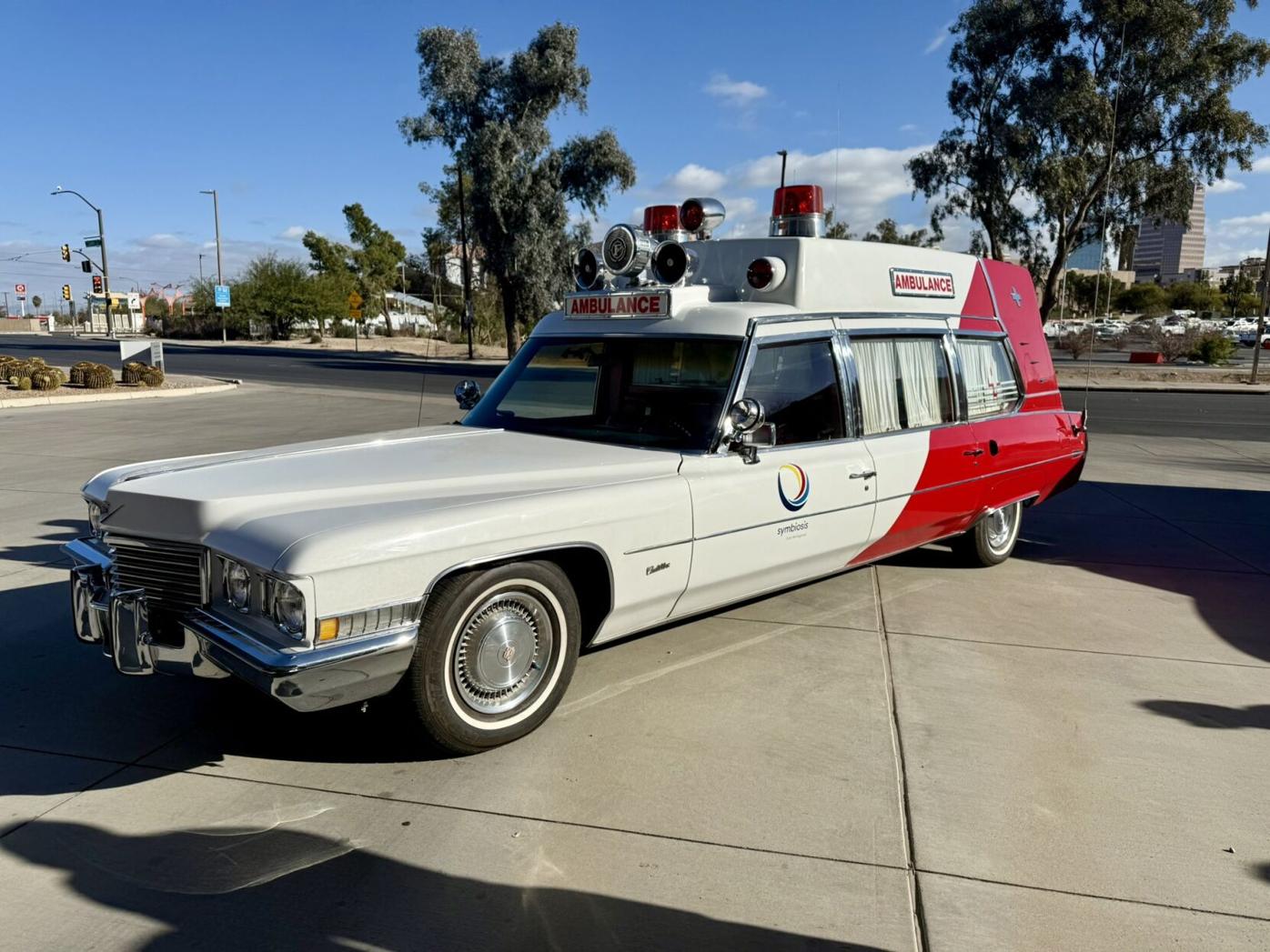 Oldest ambulance in U.S. attempts to break world record | Local News |  kvoa.com