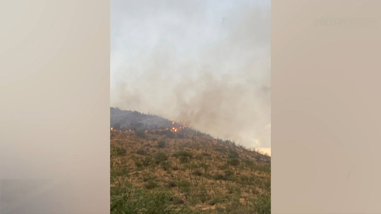 Soto Fire Has Burned 150 Acres Near Green Valley | Video | Kvoa.com