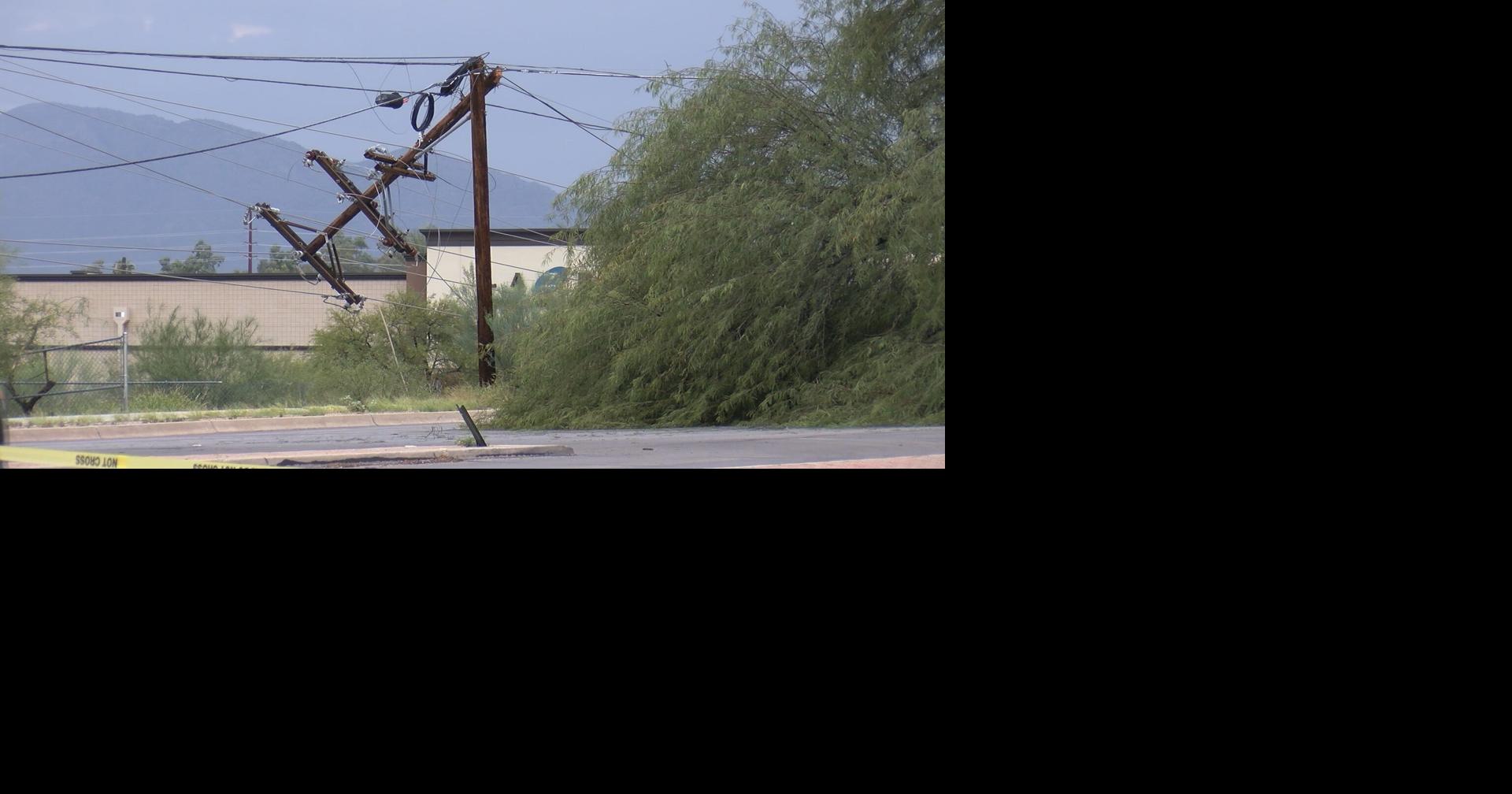 Monsoon storms shut down Broadway on Tucson's Eastside