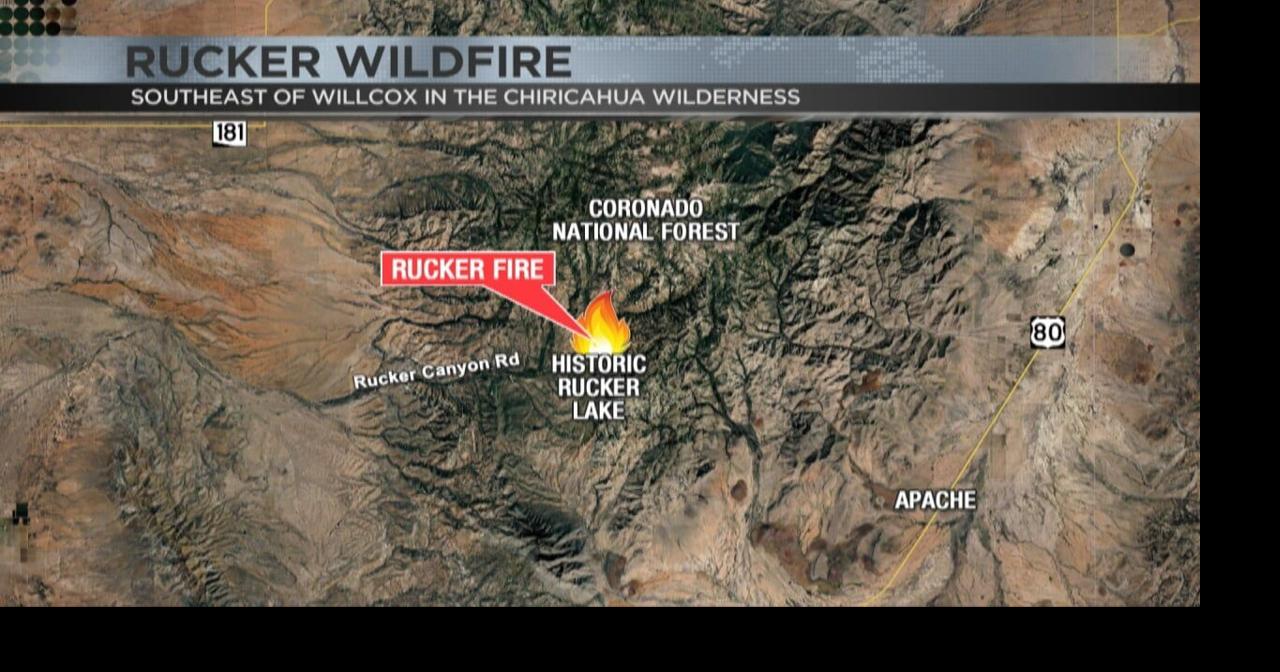 Rucker Fire in Cochise County burns around 75 acres | Video | kvoa.com