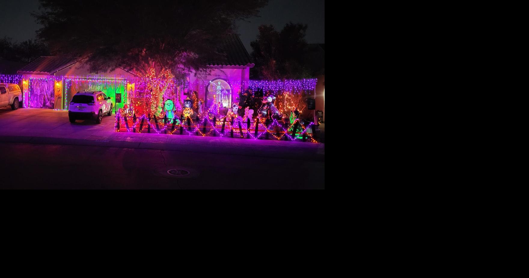 Martensville Halloween Display Supports Food Pantry Fundraiser