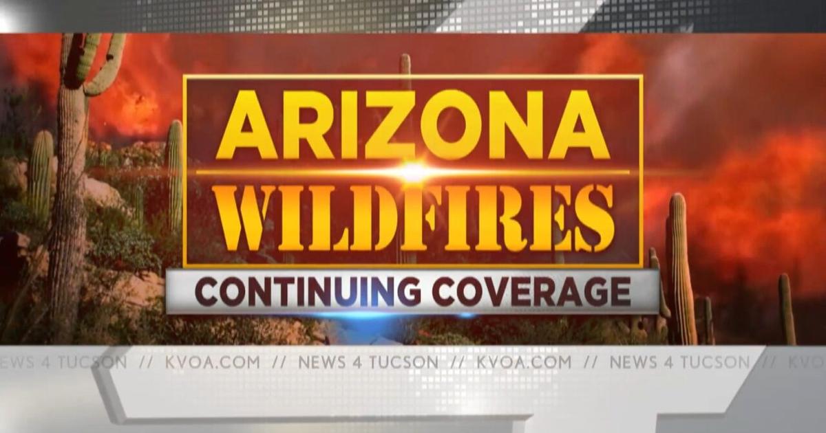 Wildfires burning across Arizona this summer