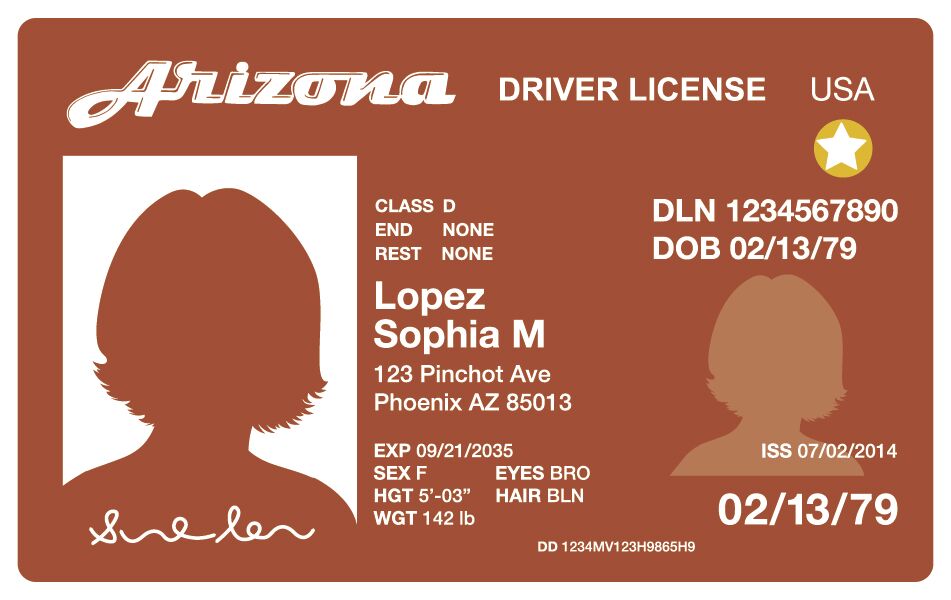Arizona Mvd Id Card