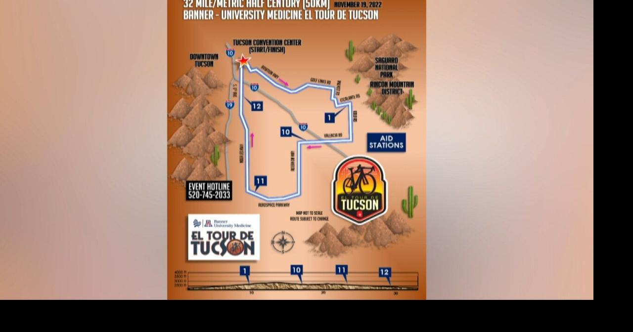 El Tour de Tucson road closures Video
