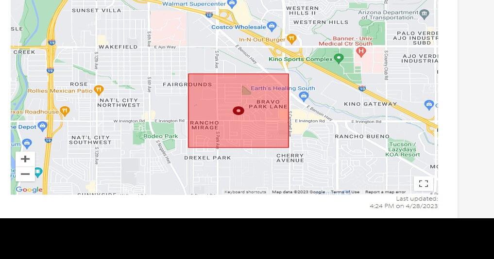 Tucson southside power outage affecting TEP customers Local News