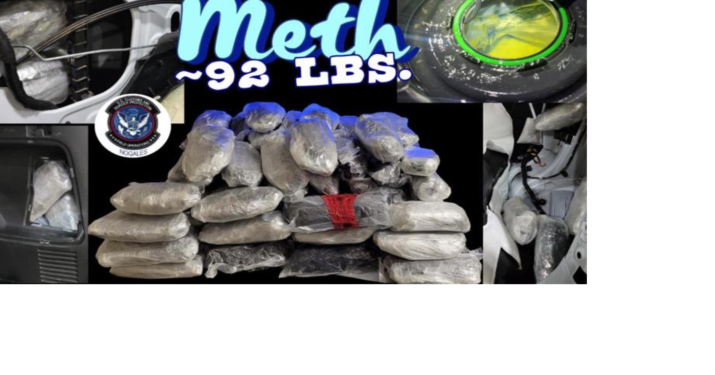 CBP Seizes Over $7.7 Million Meth at Texas Border Ports