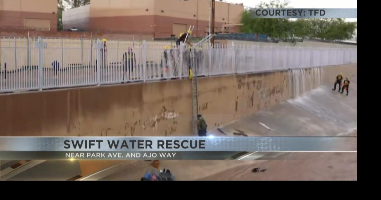 TFD crews respond to swift water rescue near Park and Ajo Way