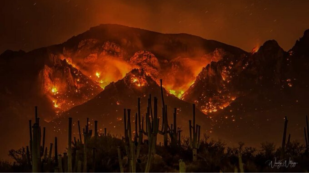 Two major wildfires burning in southern Arizona | Local News