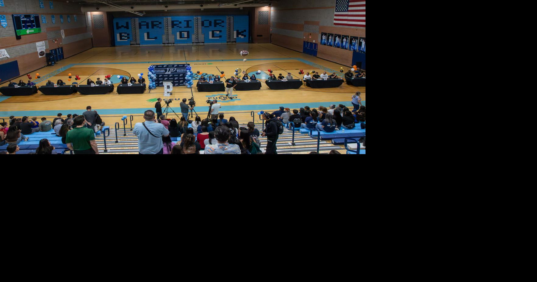 Nine Pueblo High student-athletes sign to play college sports
