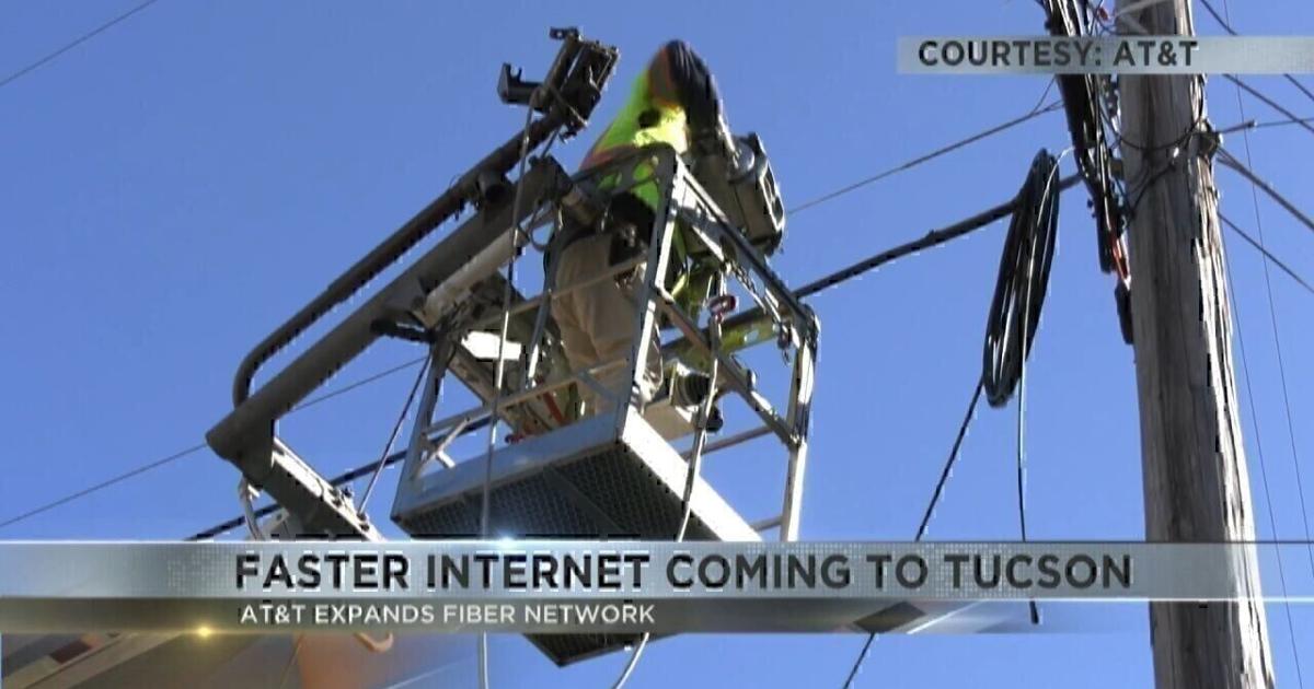 AT&T expands its fiber optic network bringing fast internet to Tucson ...
