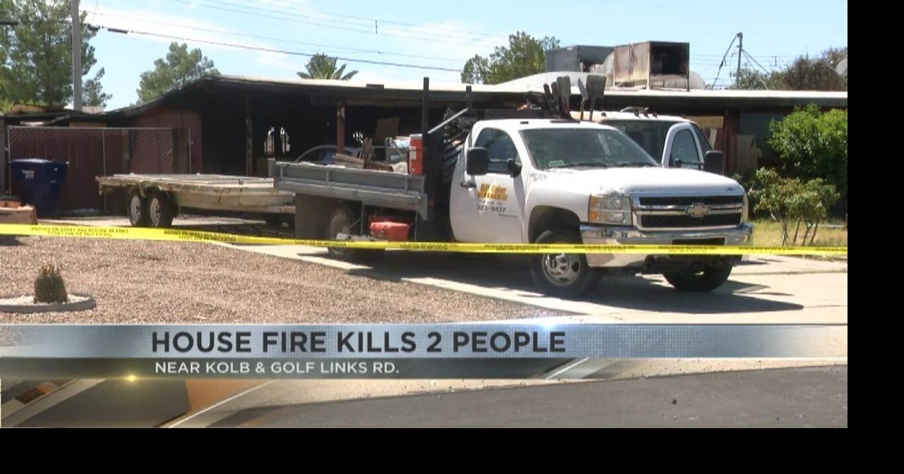 Two dead in house fire on Tucson