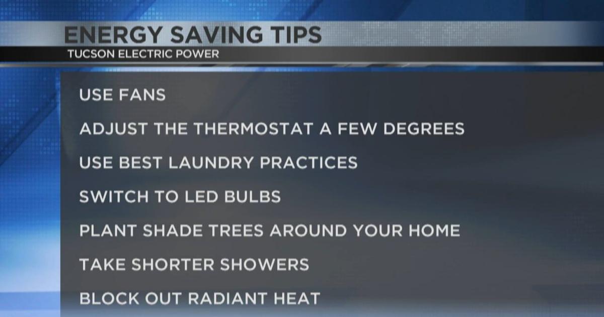 Tucson Electric Power has some energy saving tips | Video | kvoa.com