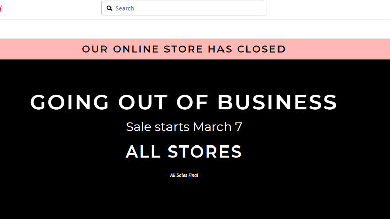 Charlotte Russe Will Liquidate, Close All Remaining Stores Over