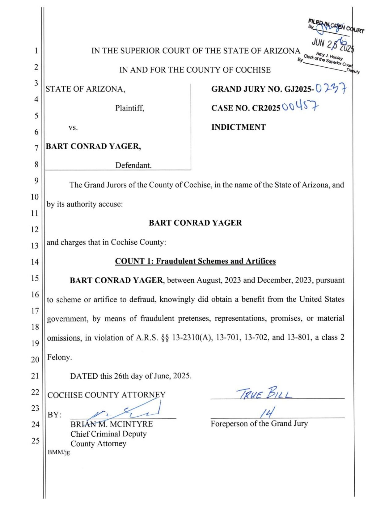 Fraud Indictment 2