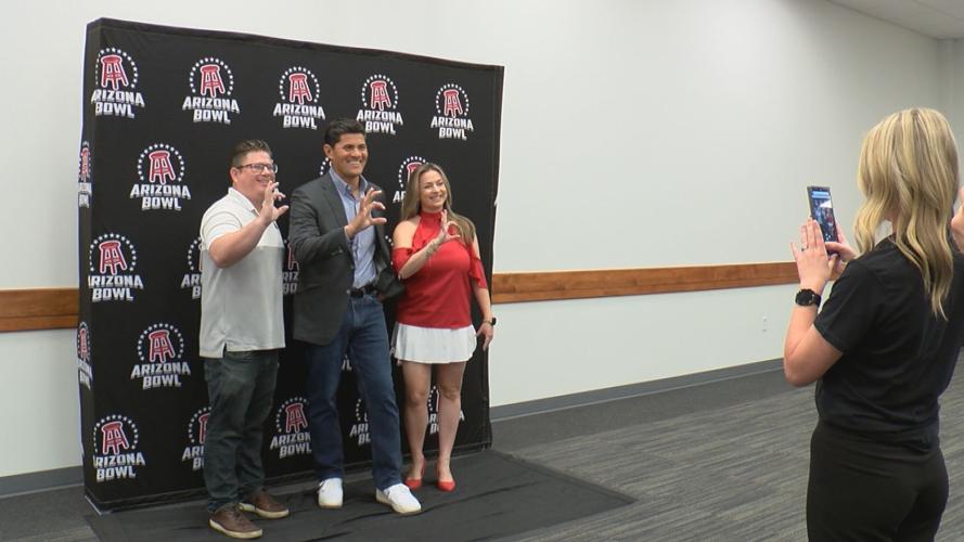 Tedy Bruschi talks Arizona football at Arizona Bowl Kickoff Luncheon