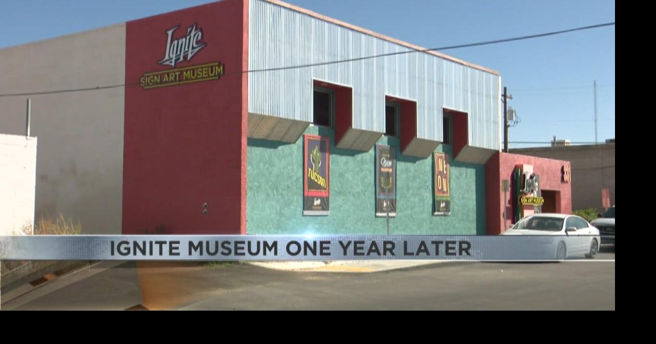 Tucson sign museum marks one year since two-alarm fire hit collection ...