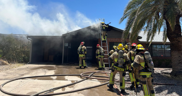 Firefighters Battle Multiple Large Fires in Arizona, Calgary, Texas, Southland