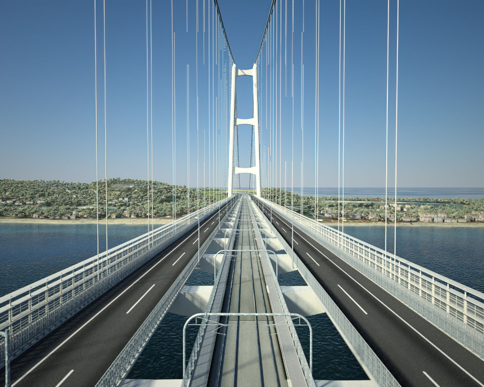 Italy wants to build the world s longest suspension bridge. The