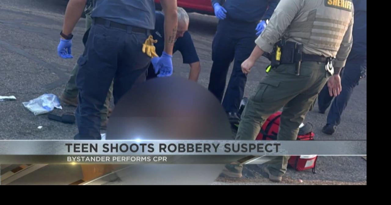 Teen shoots suspect during attempted armed robbery, PCSD says | Video ...
