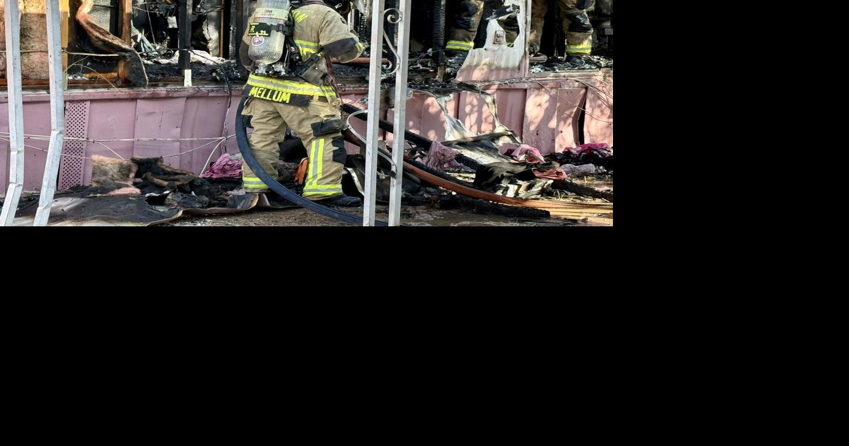 Four people displaced after mobile home fire on Tucson's southside ...