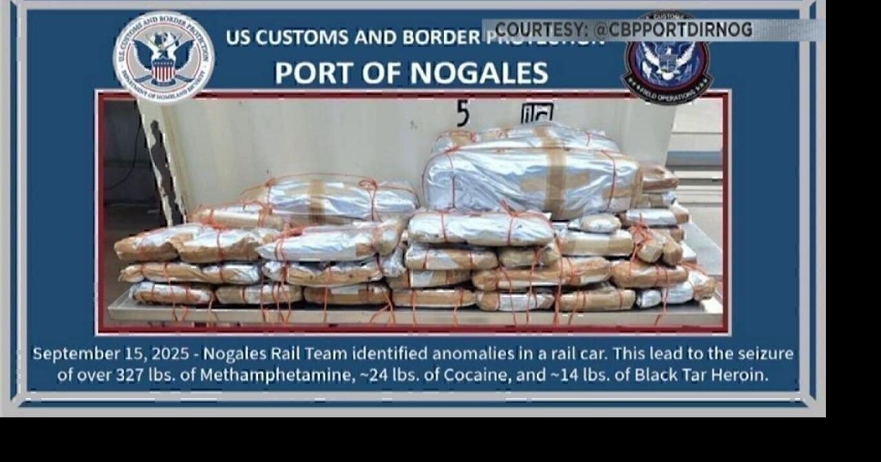 Drugs seized at Nogales Port of Entry | Video | kvoa.com