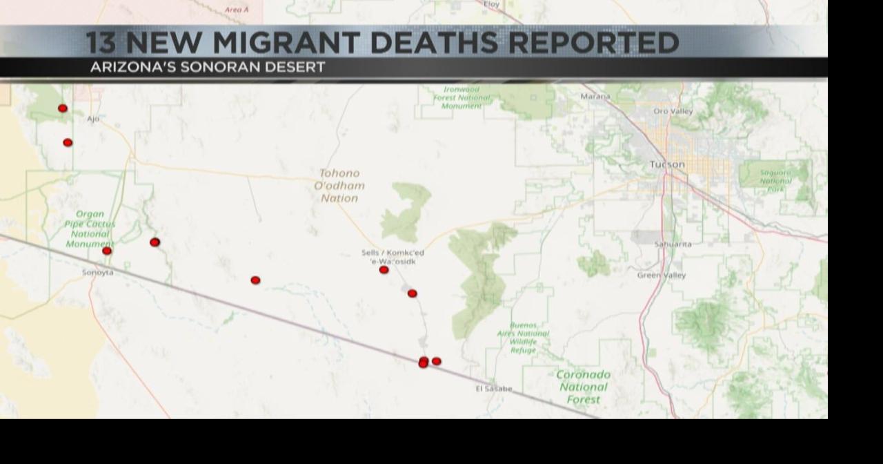 Pima County reports 13 migrant deaths in Sonoran Desert