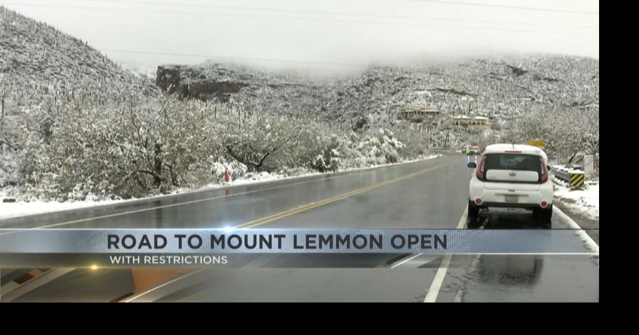 Mount Lemmon open with restrictions Video