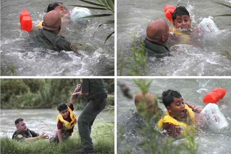 Photos show Border Patrol saving migrant boy from drowning | News ...