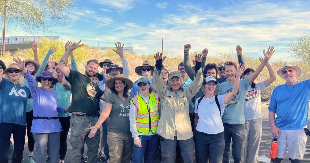 CLIMATE MATTERS: Volunteers restore habitat at Tucson wildlife crossin