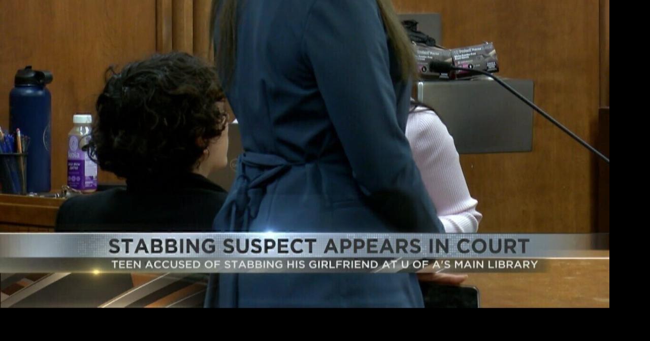 Teen accused of stabbing girlfriend at U of A's Main Library appears in ...