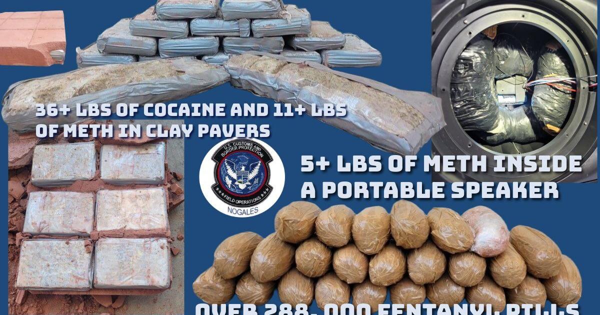 Massive fentanyl bust at Nogales: Over 1 million pills seized | Local ...