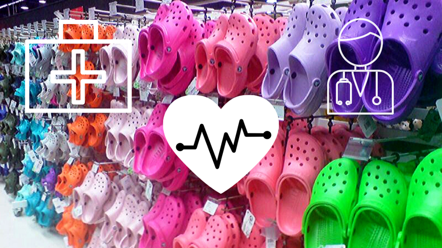Free crocs for healthcare workers get in line online outlet