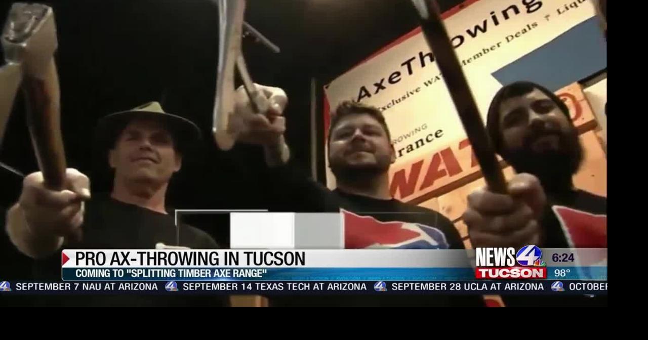Tucson to host 2019 Axe Throwing World Championship airing on ESPN