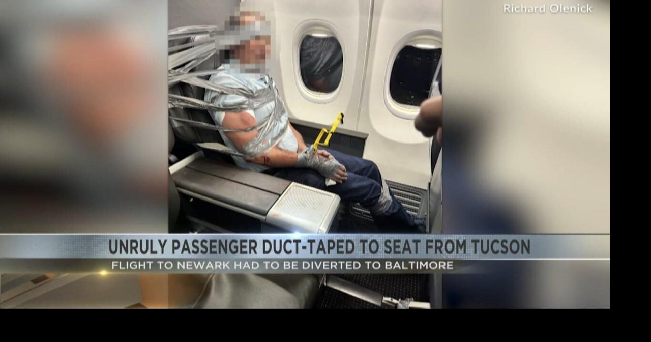 Unruly, disruptive Tucson man taken off diverted flight no longer has a job - kvoa.com