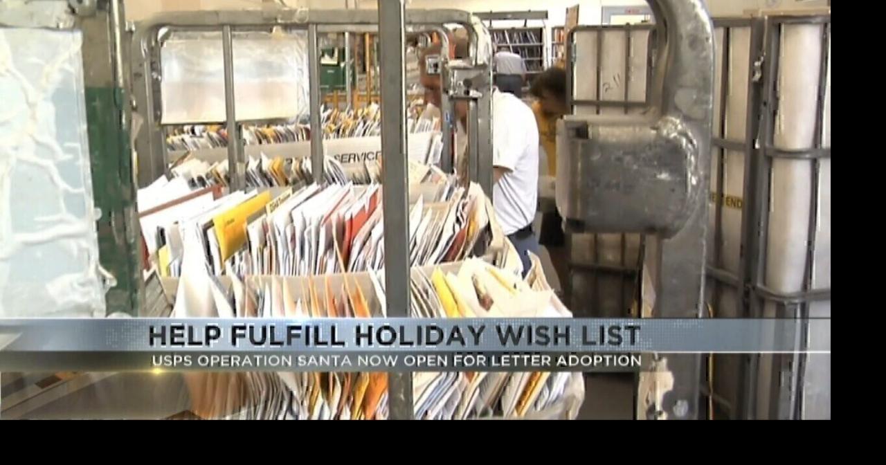 USPS Operation Santa now open for 2025 holiday letter adoption | Video ...