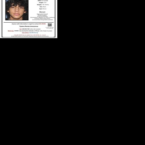 Reward offered for tips on 18-year-old wanted in drive-by shooting