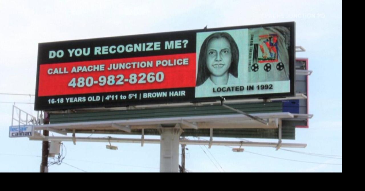 Jane Doe identified in 1992 Apache Junction found-body mystery ...
