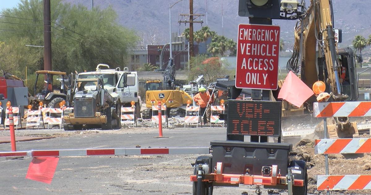 Closures begin on Grant near Flowing Wells