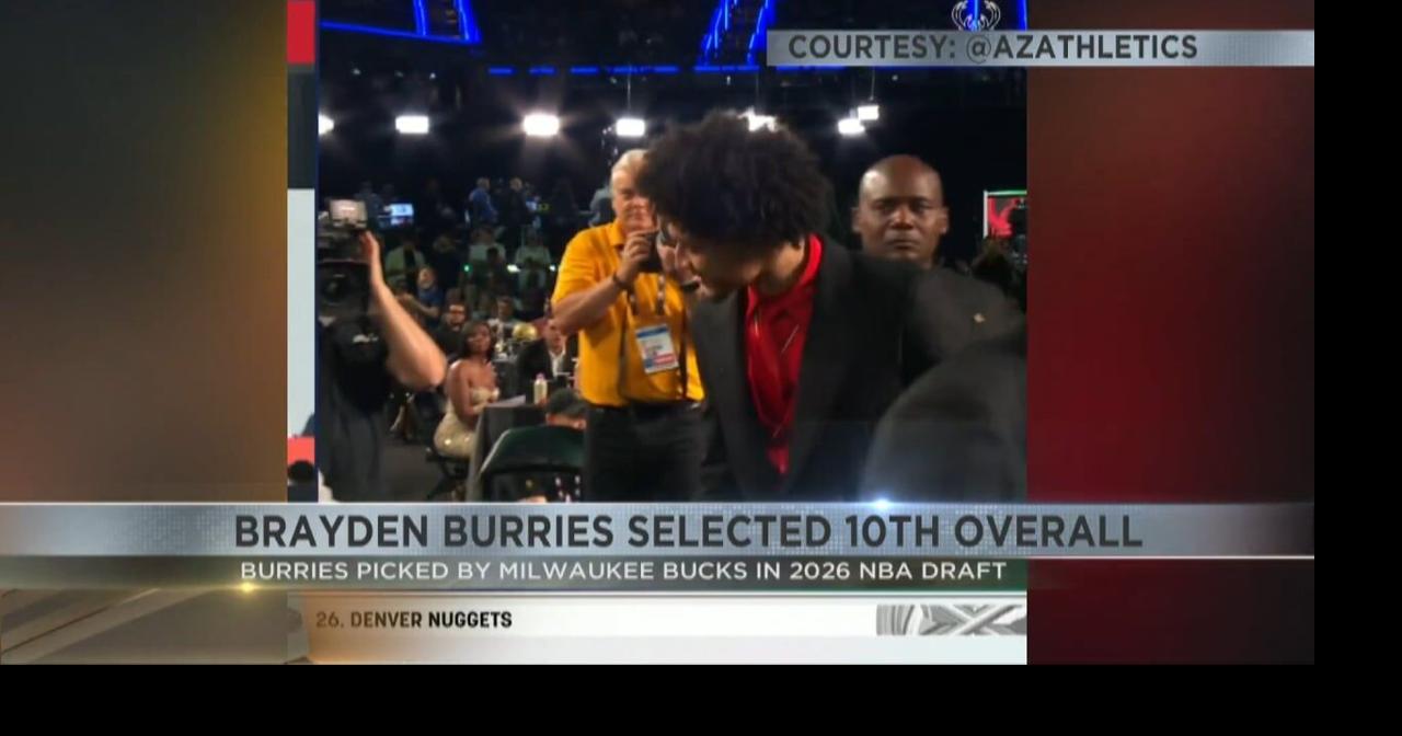 Burries, Peat drafted in first round of 2026 NBA Draft