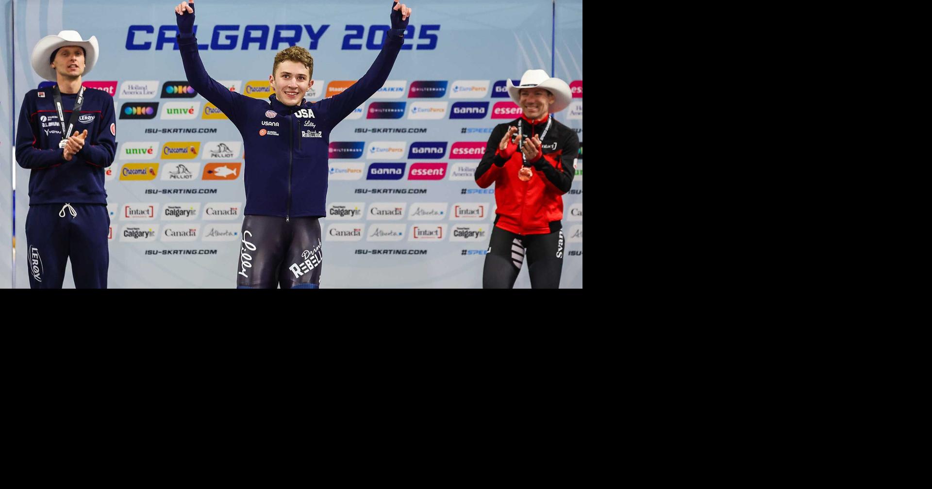 U.S. speed skater Casey Dawson withdraws from 10,000m