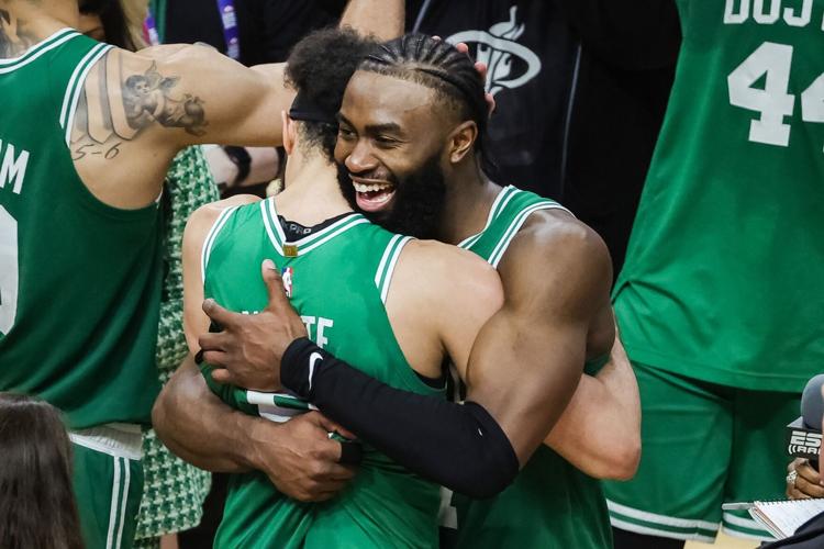 Boston Celtics on verge of NBA history after dramatic buzzer-beating victory against Miami Heat forces Game 7