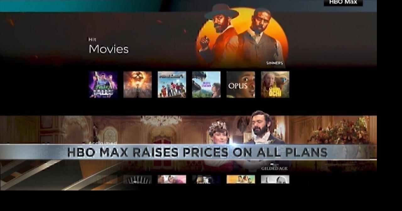 HBO Max raises prices on all plans | Video | kvoa.com