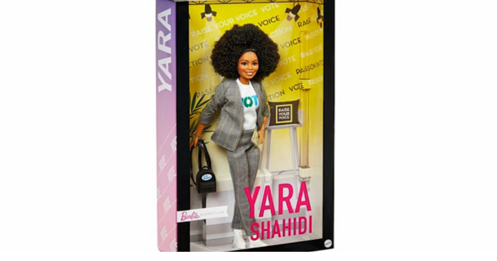 Yara shahidi barbie outlet shero doll