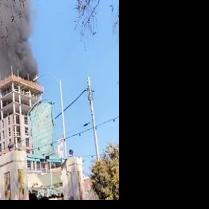 TFD responds to construction fire near UArizona campus | Local News ...
