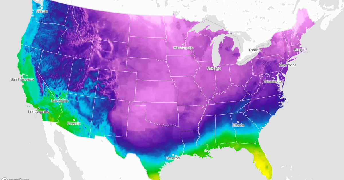 Tracking the potentially historic US winter storm in maps and charts ...