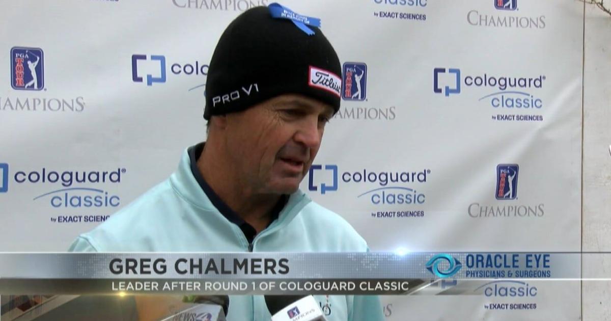 Greg Chalmers Leads Cologuard Classic by One Stroke